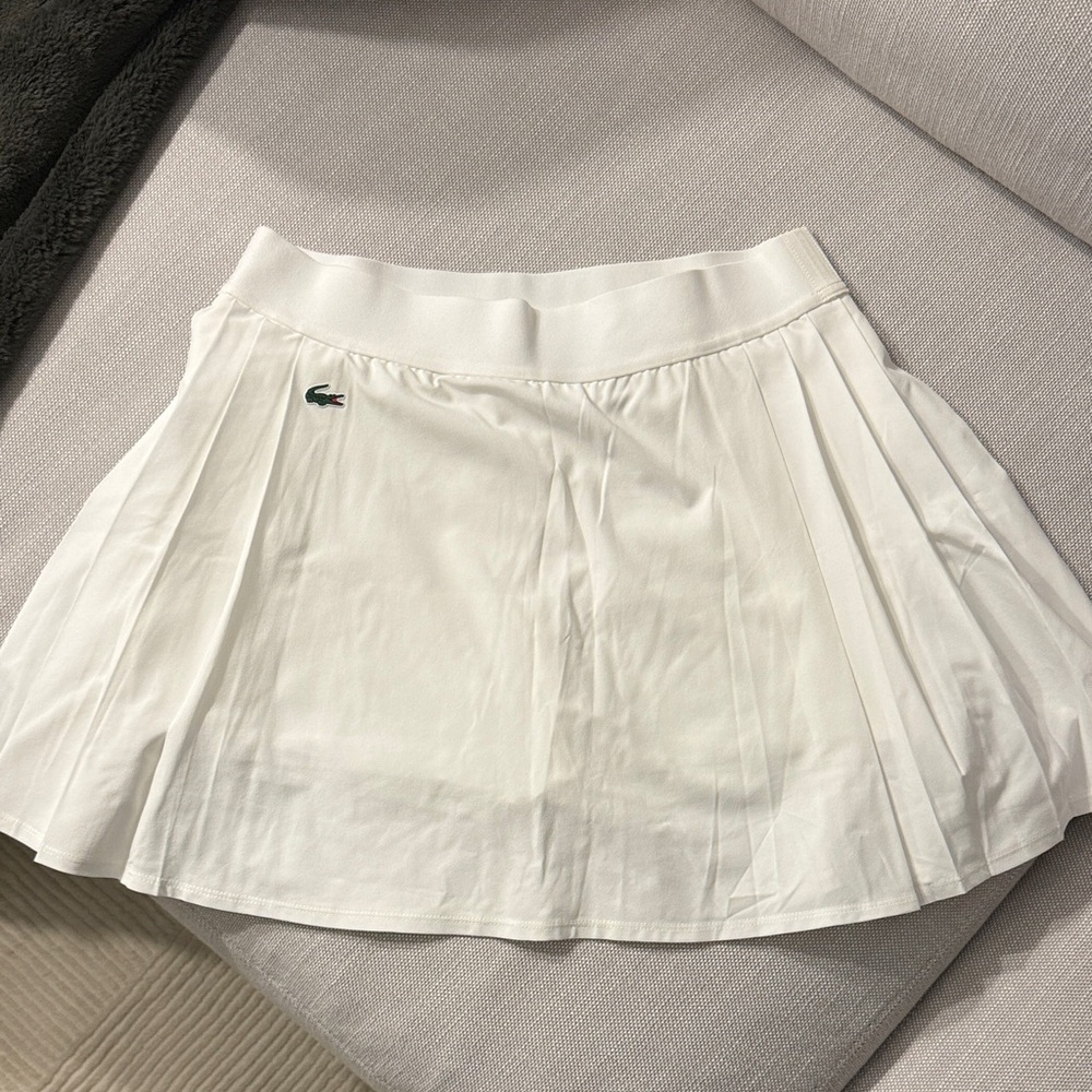 Lacoste Classic White Tennis Skirt (NEW)